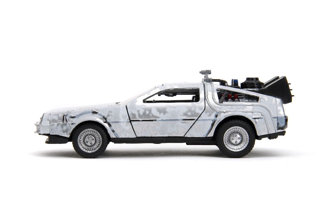 1/32 "Hollywood Rides" Back To The Future Time Machine - Frost Version