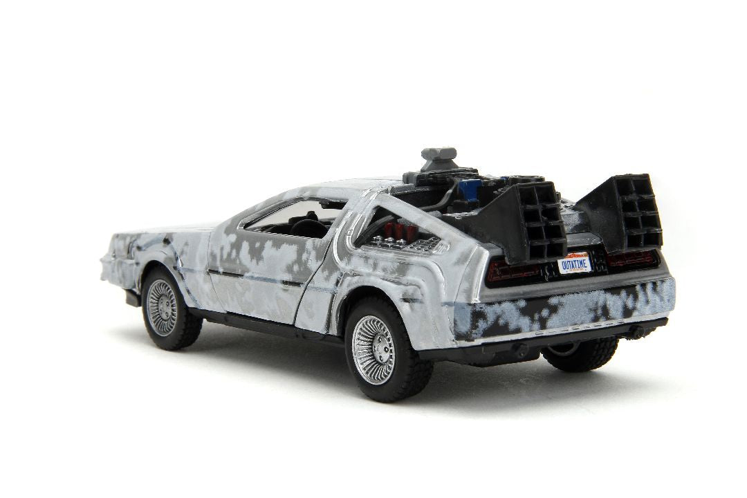 1/32 "Hollywood Rides" Back To The Future Time Machine - Frost Version