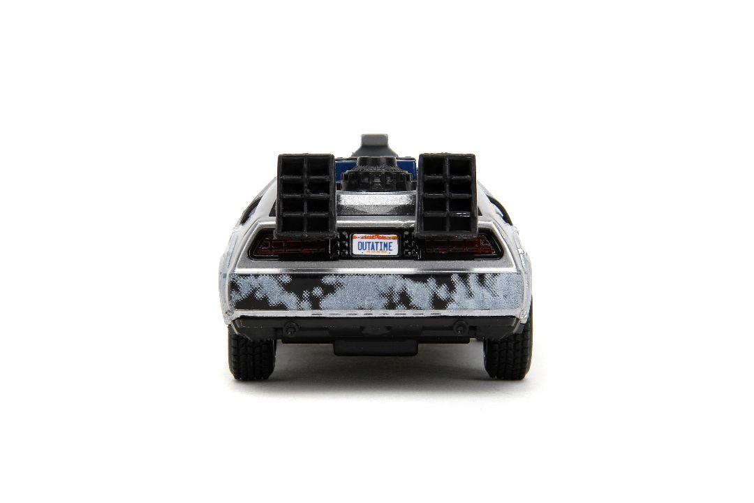 1/32 "Hollywood Rides" Back To The Future Time Machine - Frost Version