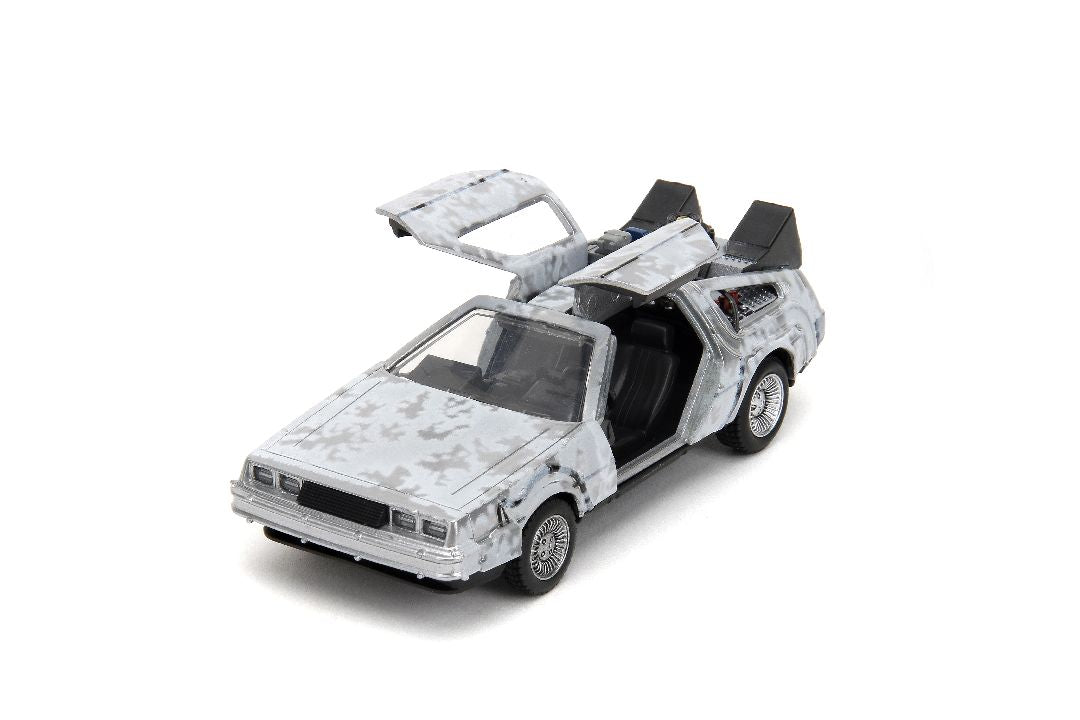 1/32 "Hollywood Rides" Back To The Future Time Machine - Frost Version