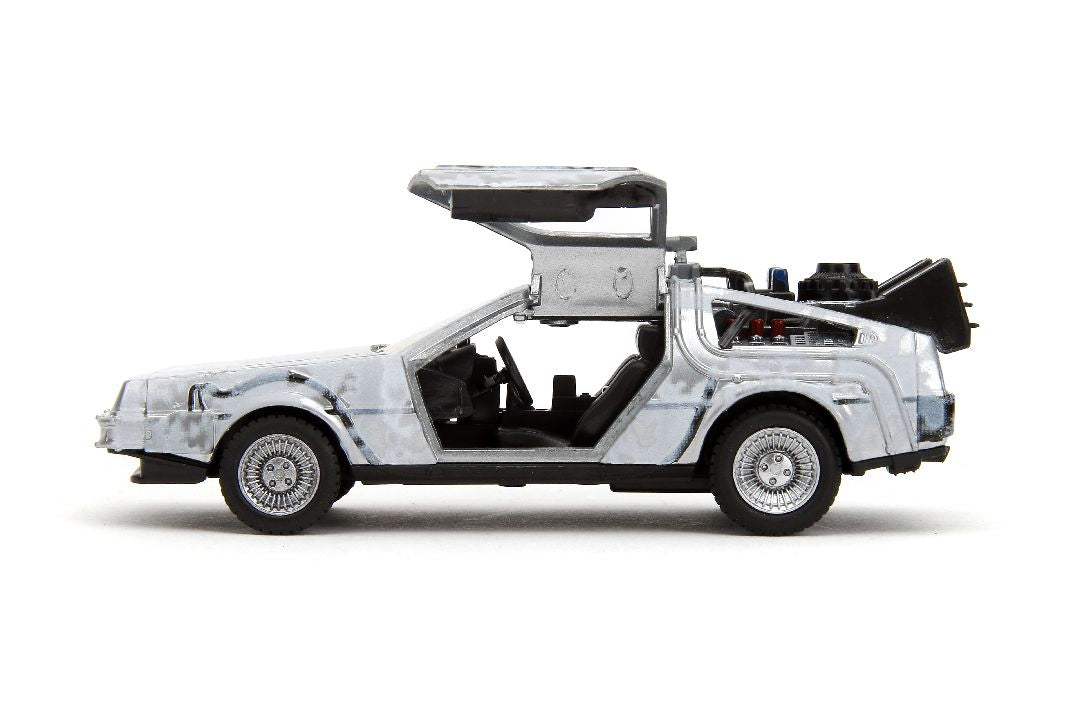 1/32 "Hollywood Rides" Back To The Future Time Machine - Frost Version