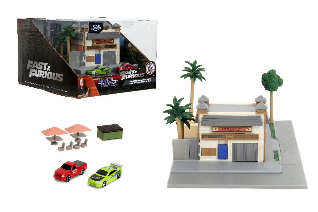 1.65" Nano "Hollywood Rides" Nano Scene – Dom Toretto's Market & Café