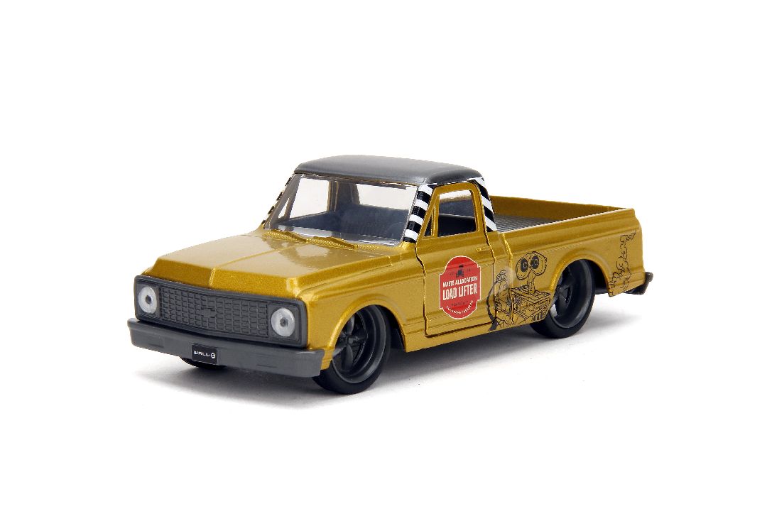 1/32 "Hollywood Rides" - Disney Pixar - 1972 Chevy Cheyenne (Wall-E Theme)
