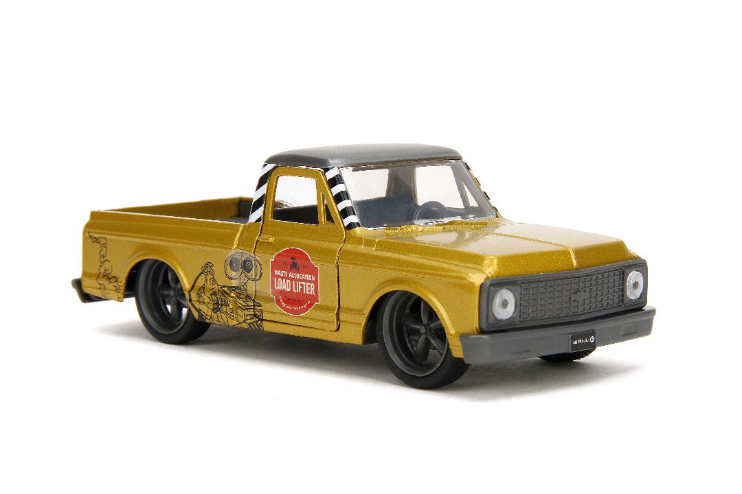 1/32 "Hollywood Rides" - Disney Pixar - 1972 Chevy Cheyenne (Wall-E Theme)