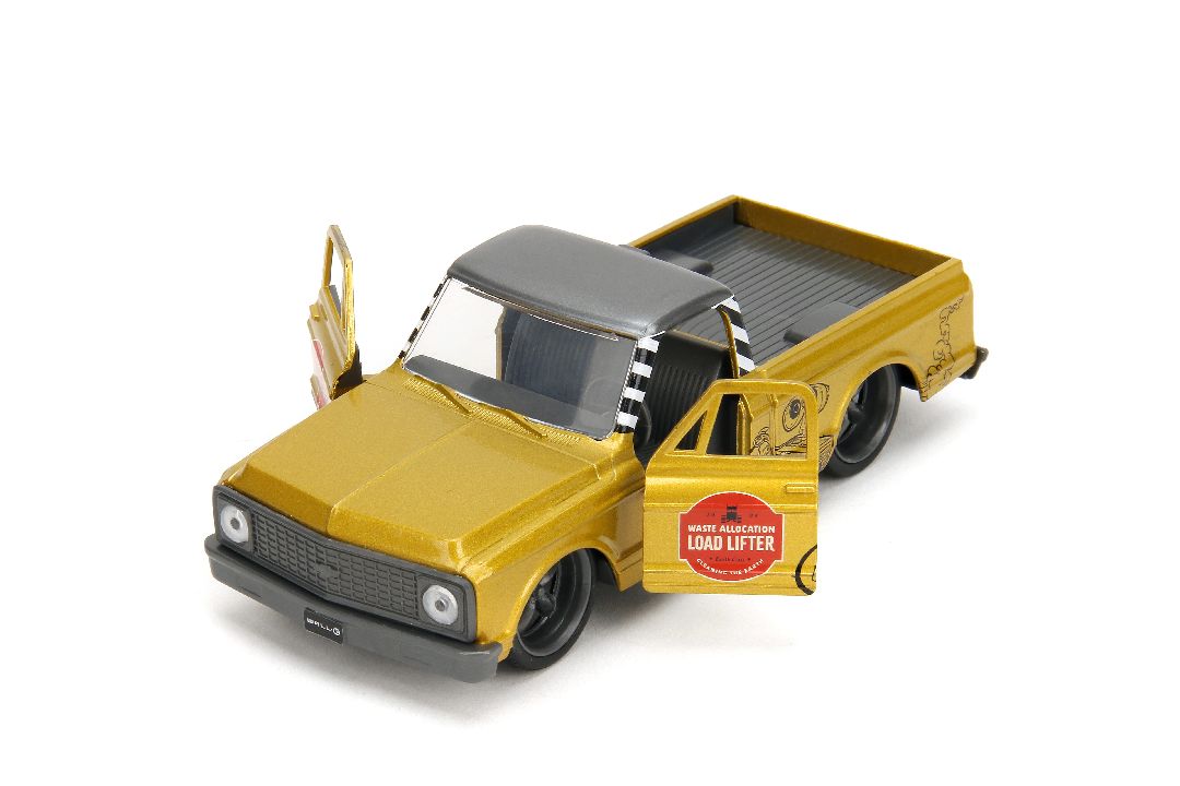 1/32 "Hollywood Rides" - Disney Pixar - 1972 Chevy Cheyenne (Wall-E Theme)