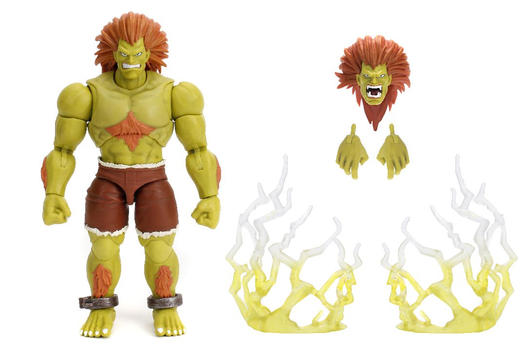 1/12 Action Figure - Street Fighter II, Blanka (Deluxe)