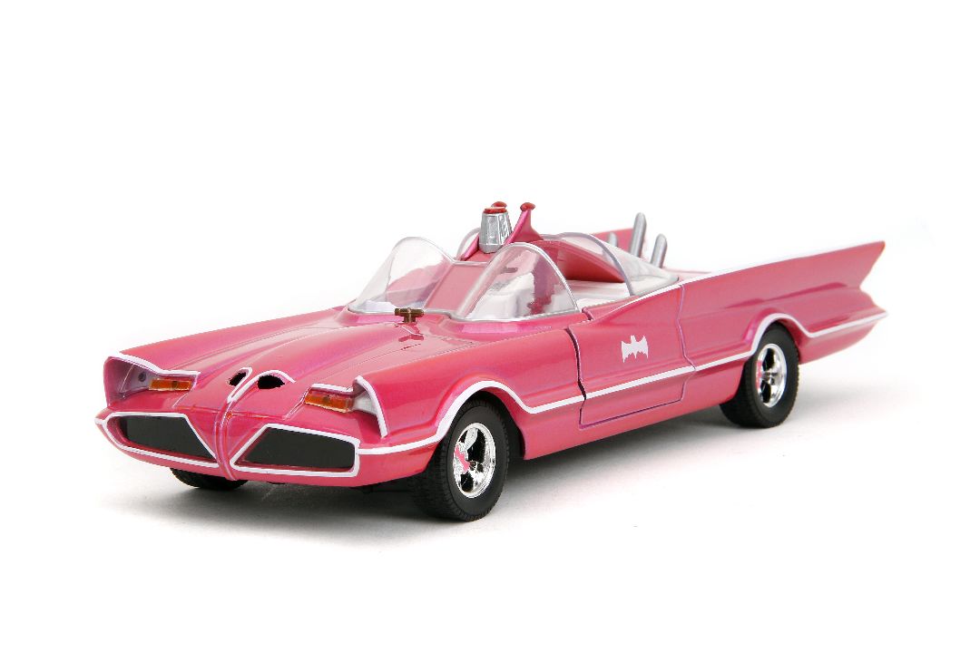 Jada 1/24 "Pink Slips" 1966 Classic TV Series Batmobile (Pink)