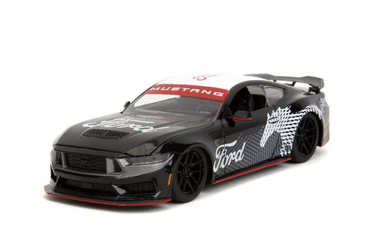 1/24 "BTM" 2024 Ford Mustang Dark Horse - Glossy Black