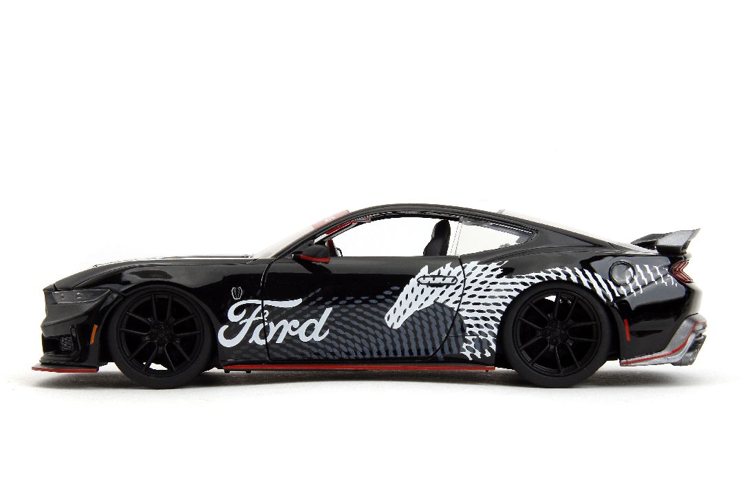 1/24 "BTM" 2024 Ford Mustang Dark Horse - Glossy Black