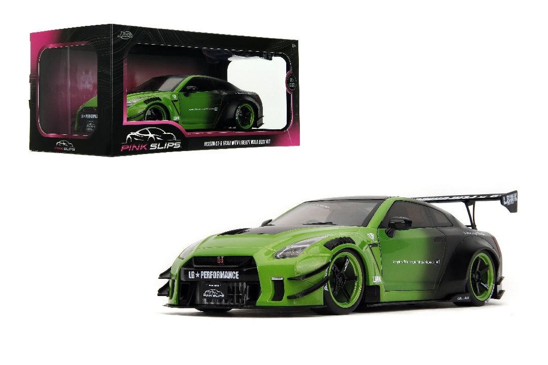 1/18 "Pink Slips" - Nissan GT-R (R35) Liberty Walk