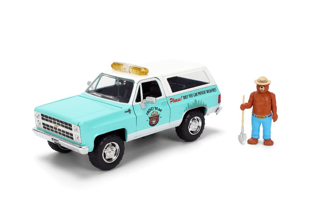 1/24 "Hollywood Rides" - Smokey Bear - 1980 Chevy Blazer w/ Smokey Bear