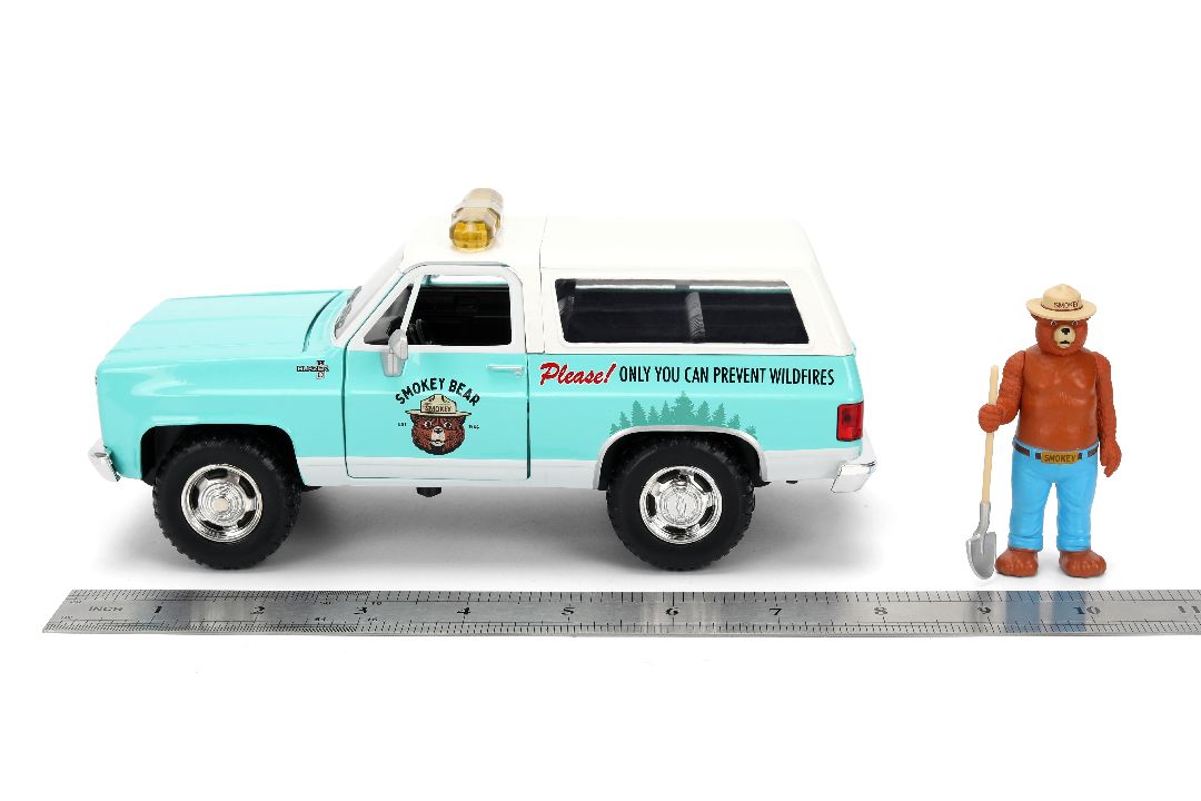 1/24 "Hollywood Rides" - Smokey Bear - 1980 Chevy Blazer w/ Smokey Bear
