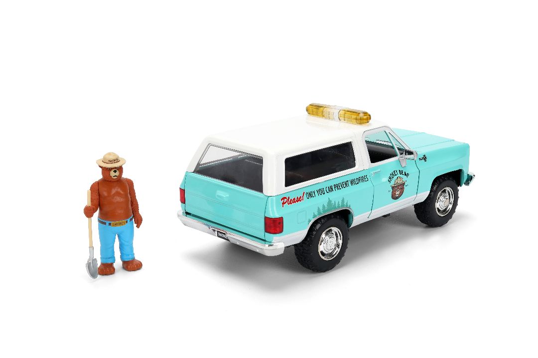 1/24 "Hollywood Rides" - Smokey Bear - 1980 Chevy Blazer w/ Smokey Bear