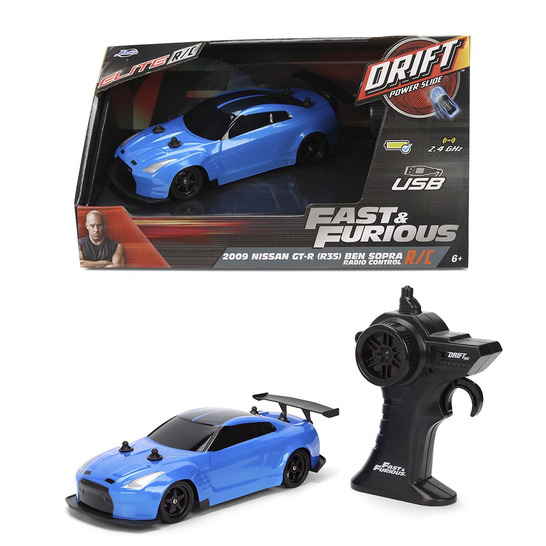 1/24 F&F DRIFT R/C - BRIAN's Nissan GT-R R(35) Ben Sopra