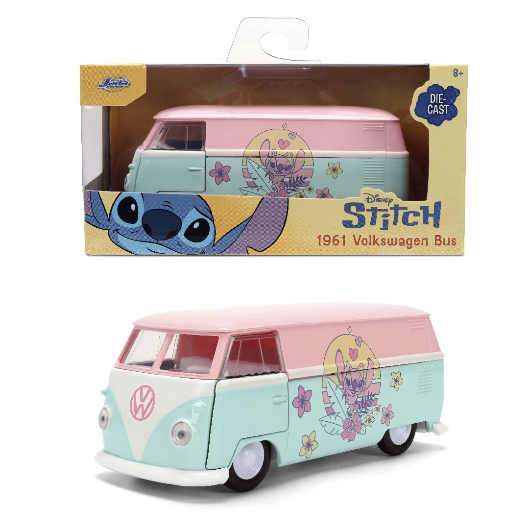 1/32 "Hollywood Rides" - STITCH - 1961 VW Bus (Angel Theme)