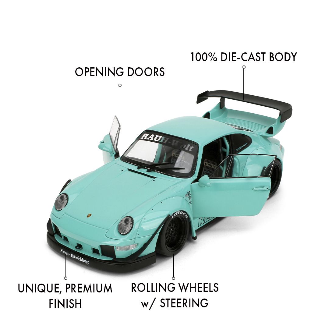 1/18 "Pink Slips" W5 - Porsche RWB Kei Sishi