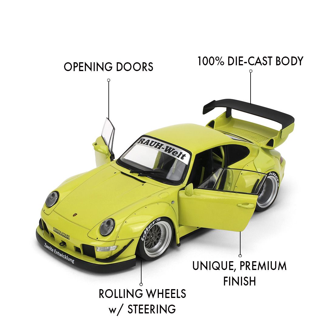 1/18 "Pink Slips" W7 - Porsche RWB Genki