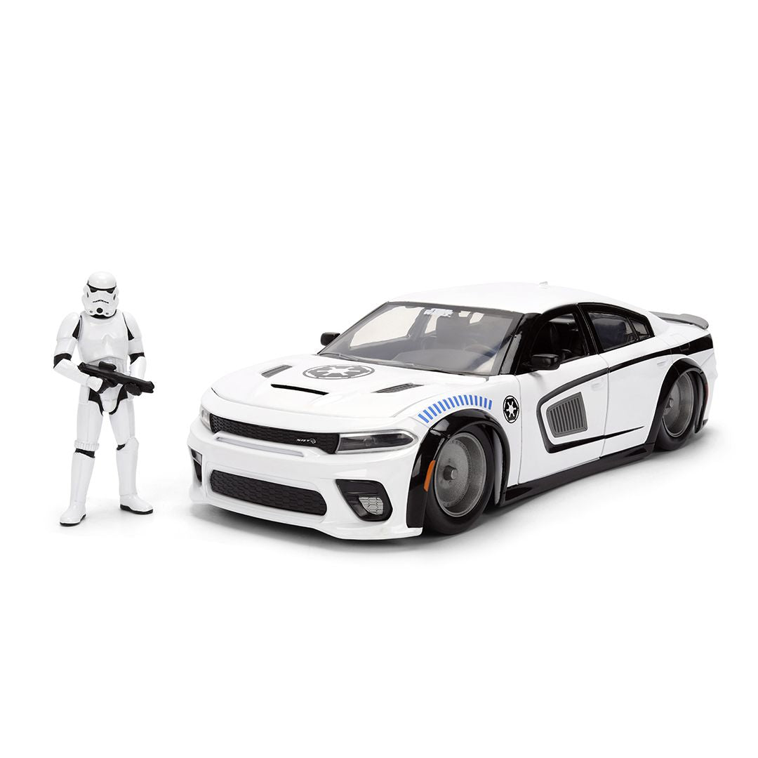 1/24 "Hollywood Rides" - Star Wars - 2015 Dodge Challenger Hellcat w/STORMTROOPER