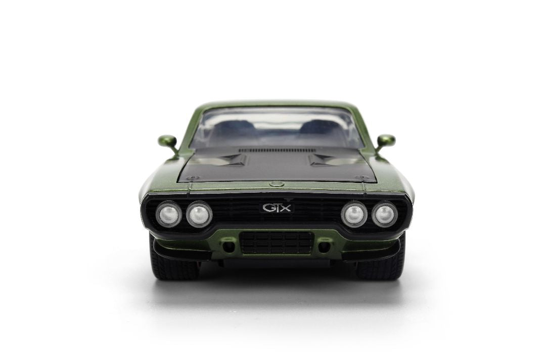 1/24 "BIGTIME Muscle" 1972 Plymouth GTX - Metallic Dark Green