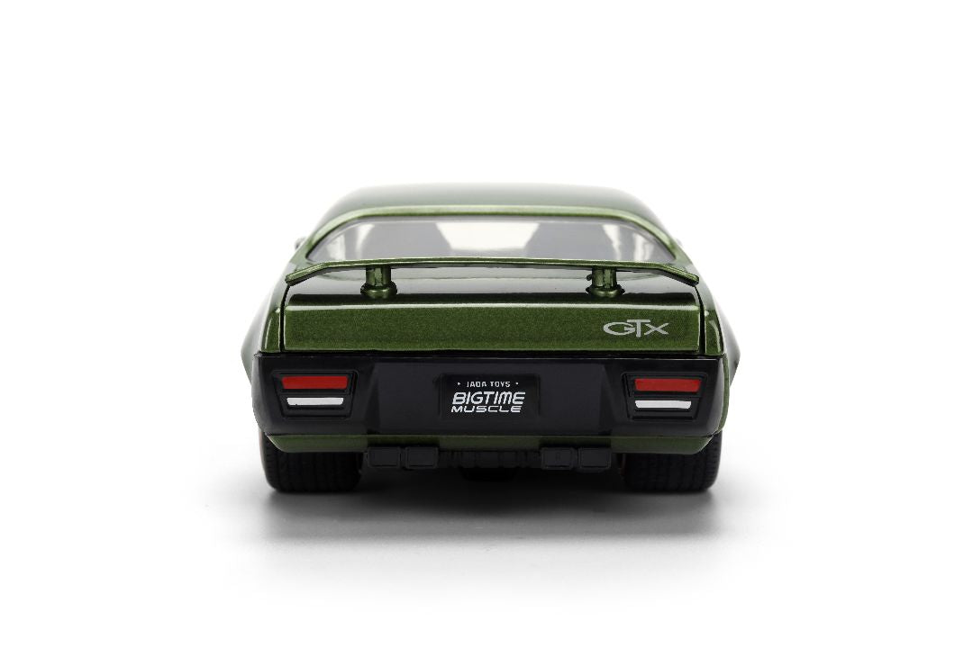 1/24 "BIGTIME Muscle" 1972 Plymouth GTX - Metallic Dark Green