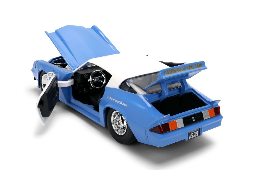 1/24 "BIGTIME Muscle" 1979 Chevy Camaro Highway Drag - Glossy Blue White