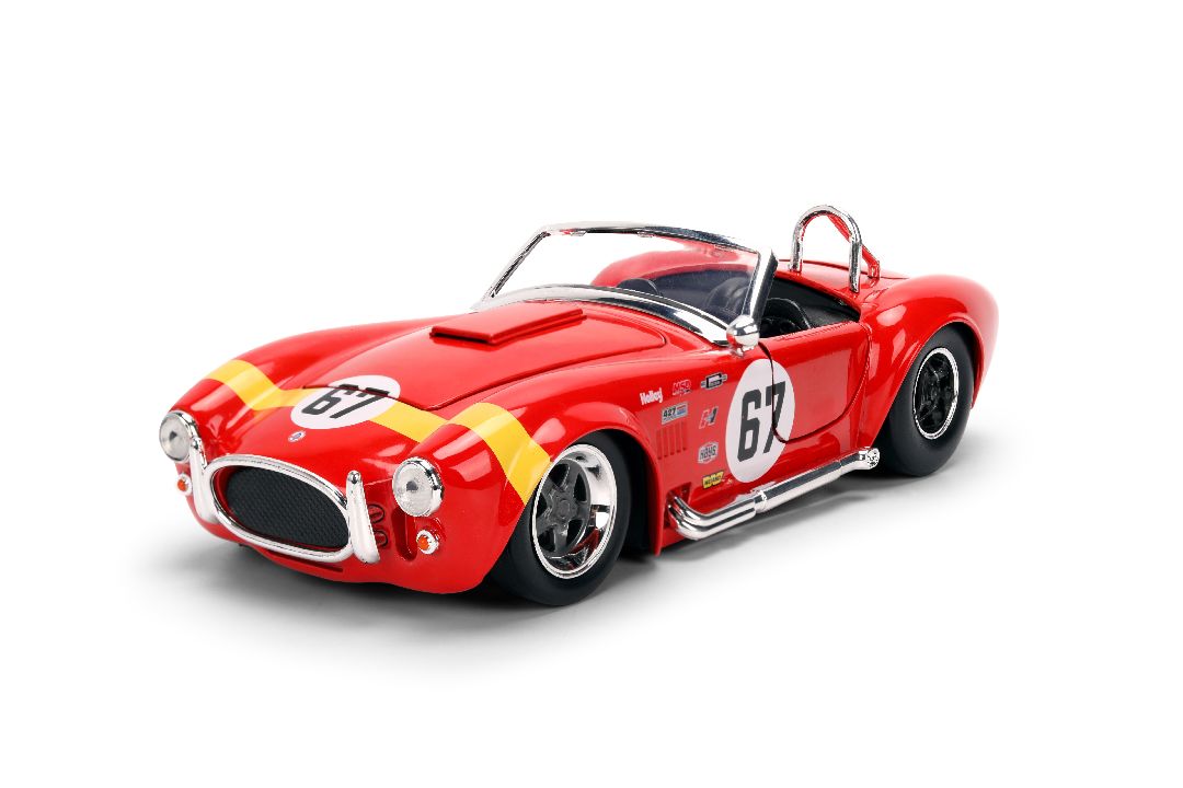 1/24 "BIGTIME Muscle" 1967 Shelby Cobra 427 S/C - Glossy red