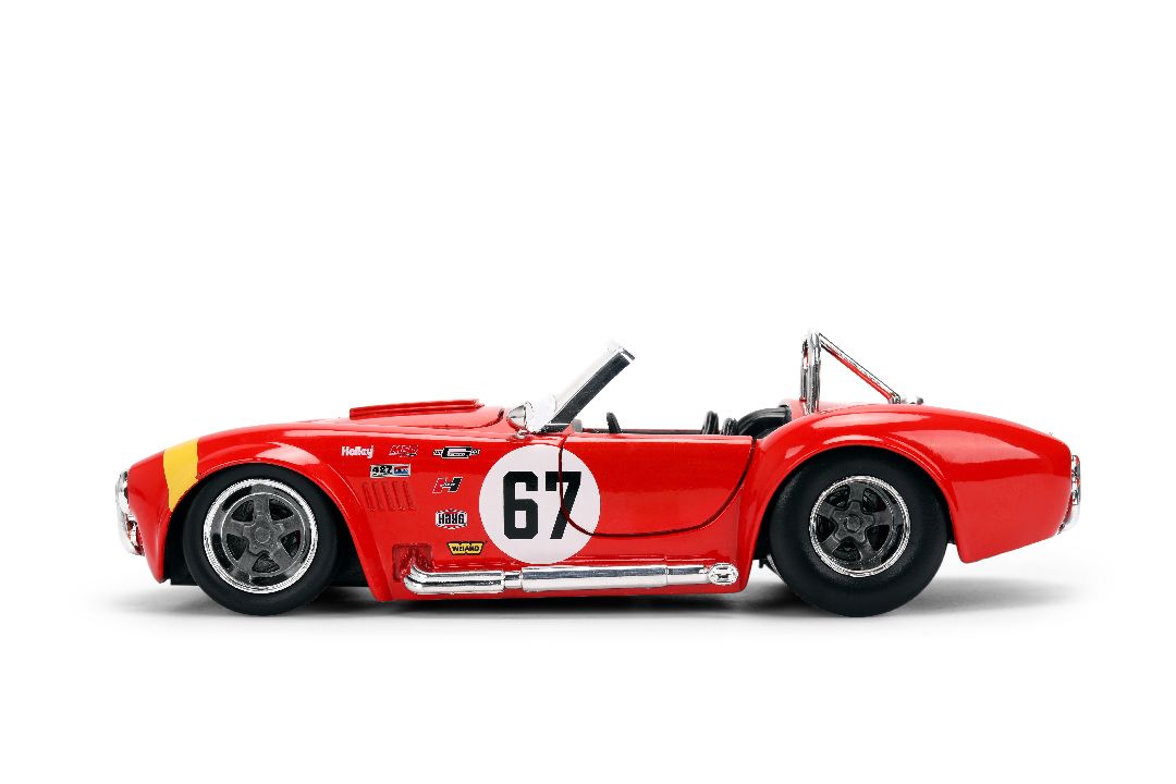 1/24 "BIGTIME Muscle" 1967 Shelby Cobra 427 S/C - Glossy red