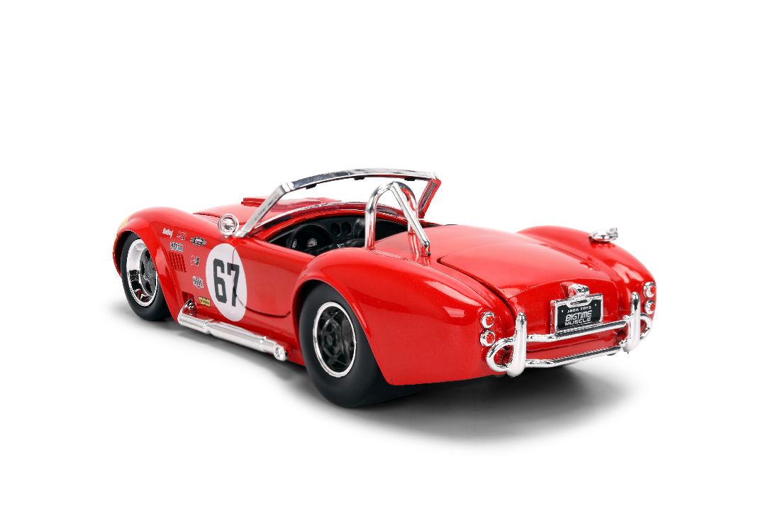1/24 "BIGTIME Muscle" 1967 Shelby Cobra 427 S/C - Glossy red