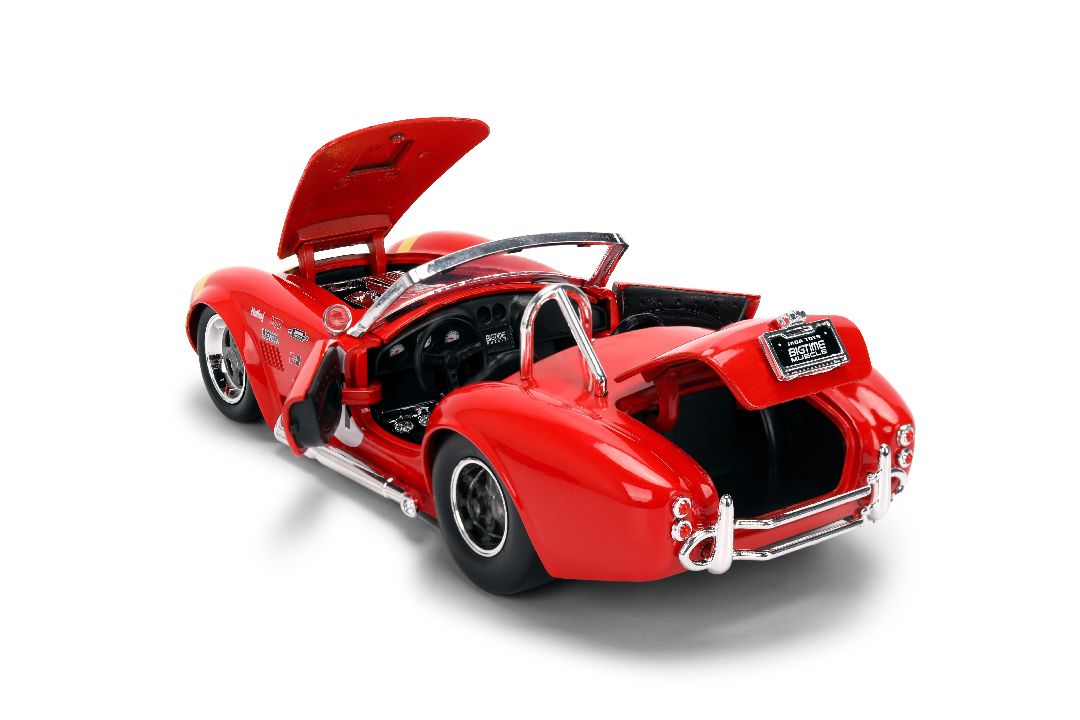 1/24 "BIGTIME Muscle" 1967 Shelby Cobra 427 S/C - Glossy red