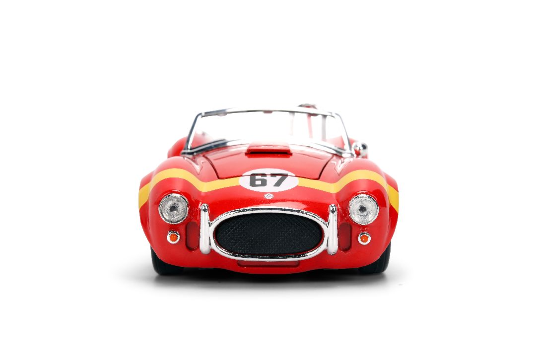 1/24 "BIGTIME Muscle" 1967 Shelby Cobra 427 S/C - Glossy red