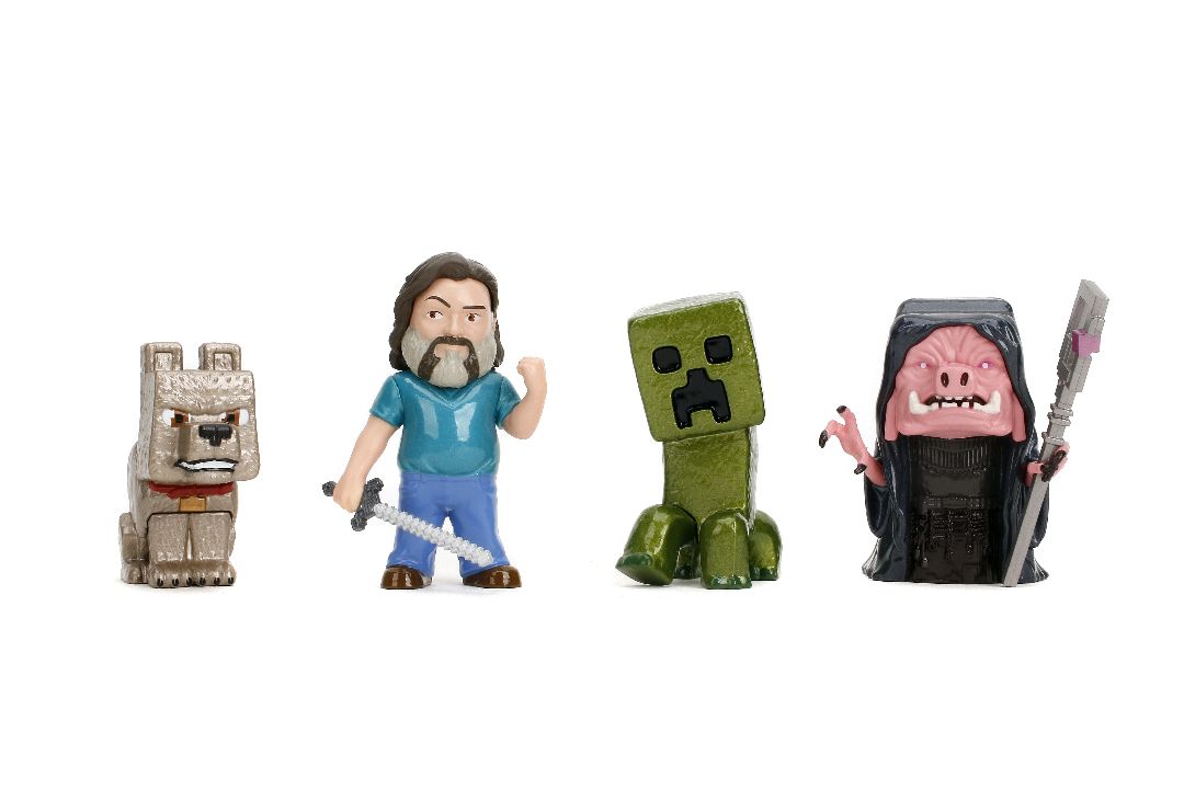 2.5" Metalfigs - Minecraft Movie 4-Pack