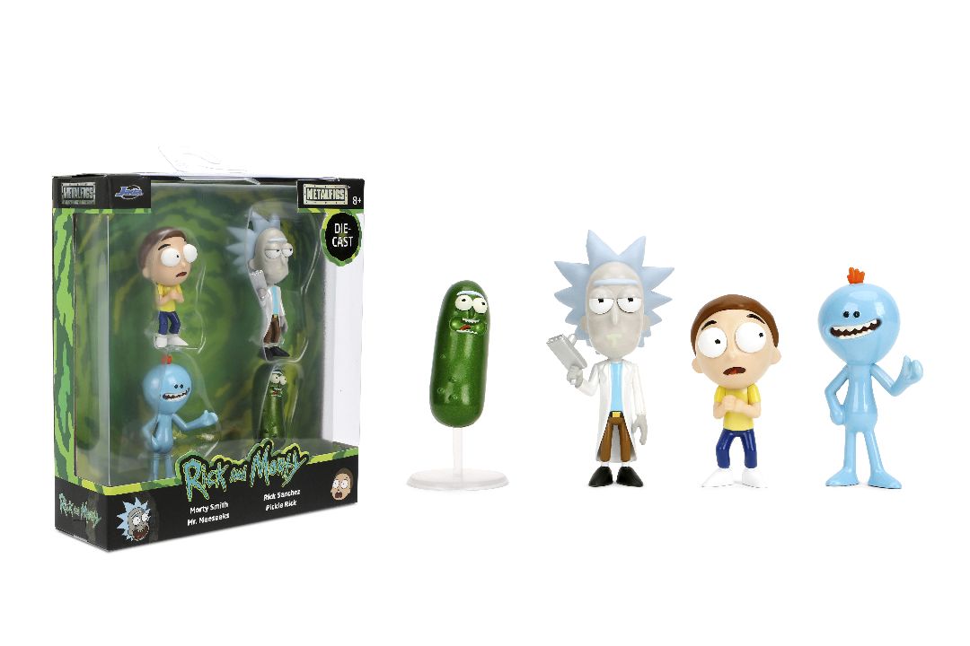 2.5" Metalfigs - Rick and Morty 4-Pack