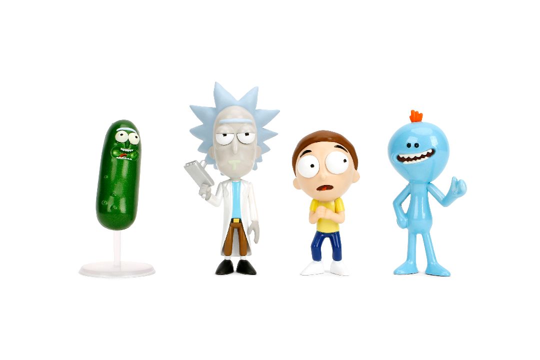 2.5" Metalfigs - Rick and Morty 4-Pack