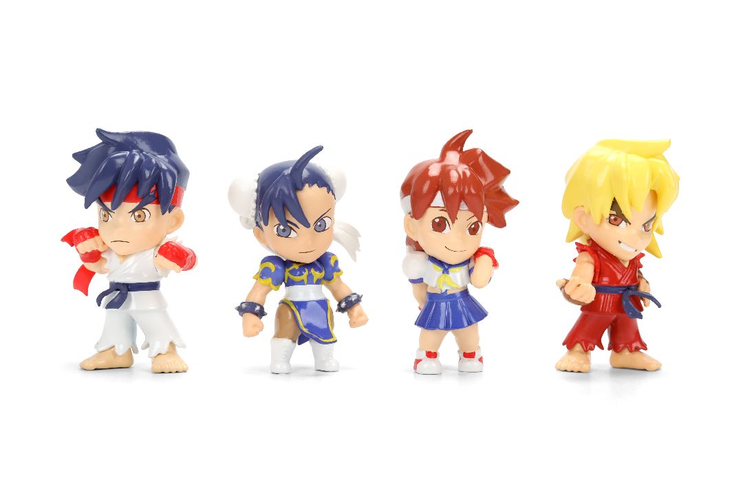 2.5" Metalfigs - GEM Street Fighter 4-Pack