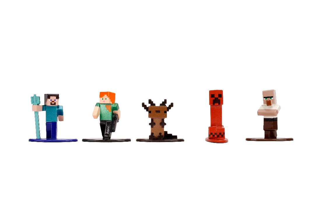 1.65" Nano Metalfigs - Minecraft 18-Pack