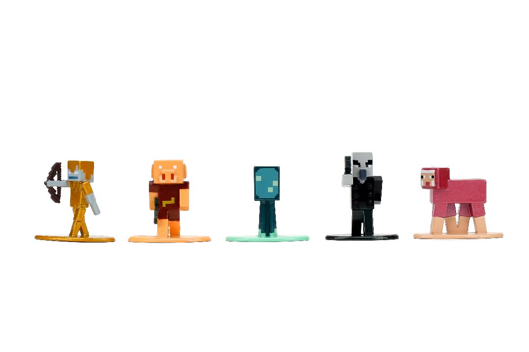 1.65" Nano Metalfigs - Minecraft 18-Pack