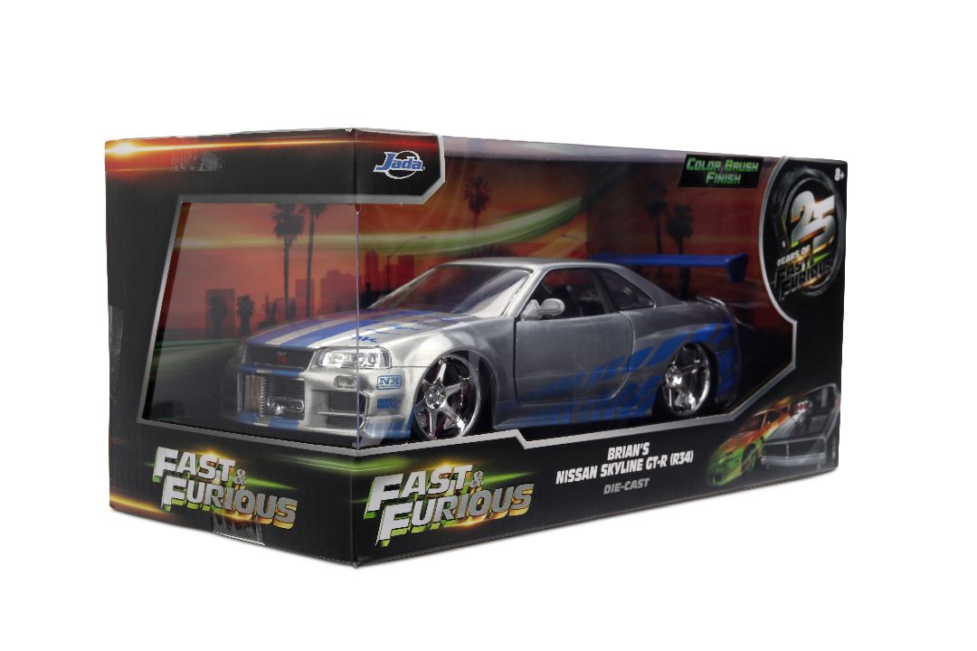 1/24 "Fast & Furious 25th anniversary" Brian's Nissan Skyline GT-R - Color Brush
