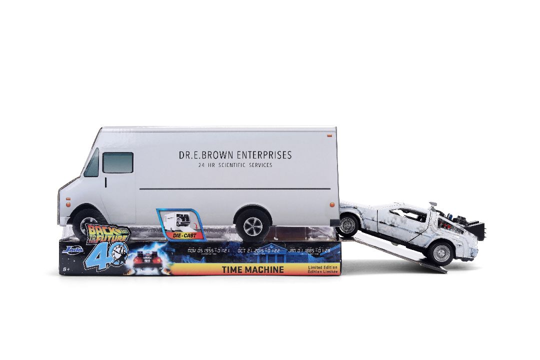 1/32 Back to the Future 40th Anniv w/ Dr. E. Brown Truck