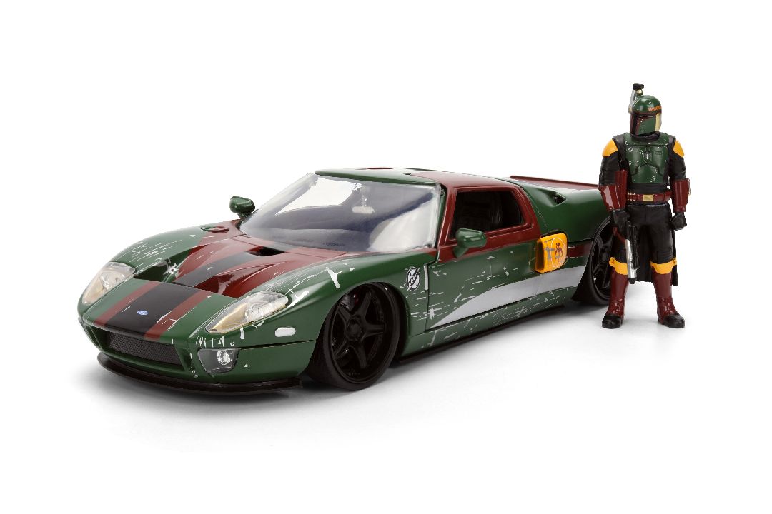 1/24 "Hollywood Rides" - 2005 Ford GT w/Boba Fett
