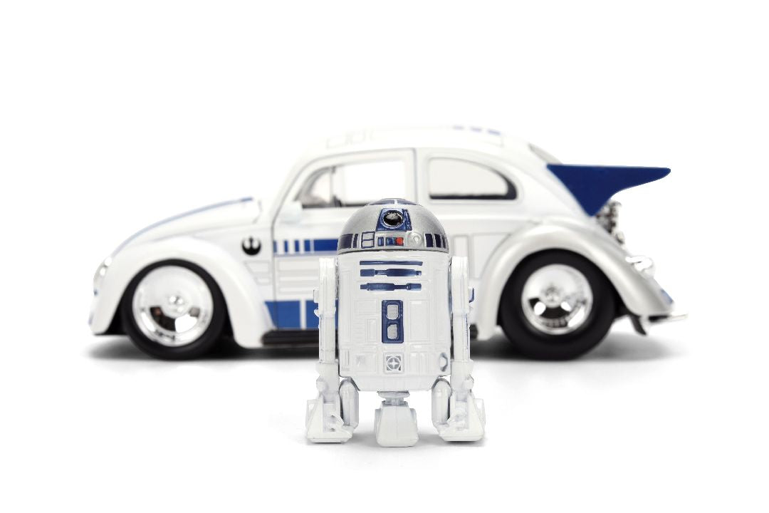 1/24 "Hollywood Rides" - Star Wars - 1959 Drag VW Beetle w/R2-D2