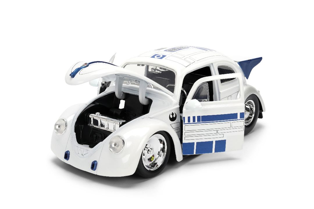 1/24 "Hollywood Rides" - Star Wars - 1959 Drag VW Beetle w/R2-D2