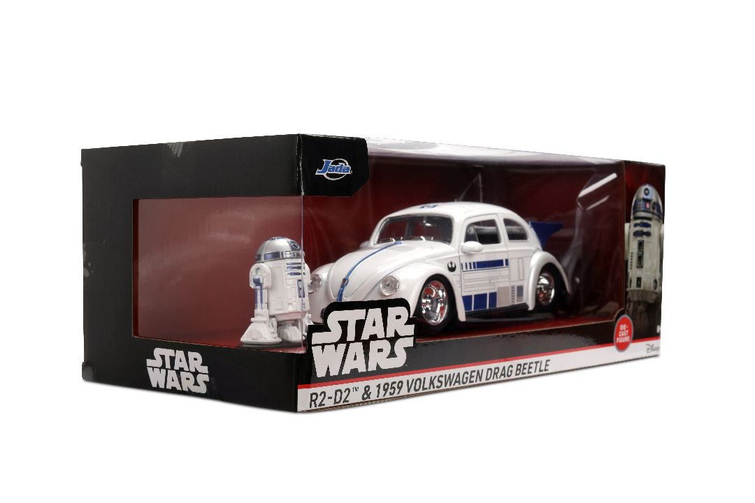 1/24 "Hollywood Rides" - Star Wars - 1959 Drag VW Beetle w/R2-D2