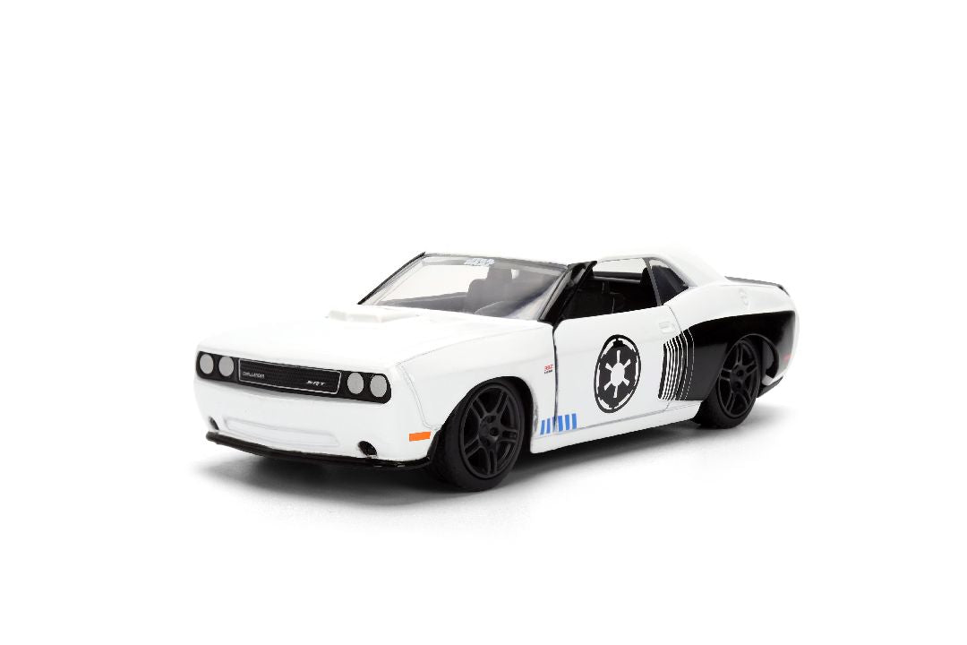 1/32 "Hollywood Rides" - Star Wars - 2012 Dodge Challenger (STORM TROOPER THEME)
