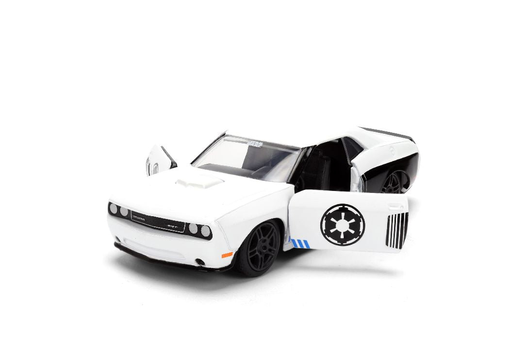 1/32 "Hollywood Rides" - Star Wars - 2012 Dodge Challenger (STORM TROOPER THEME)