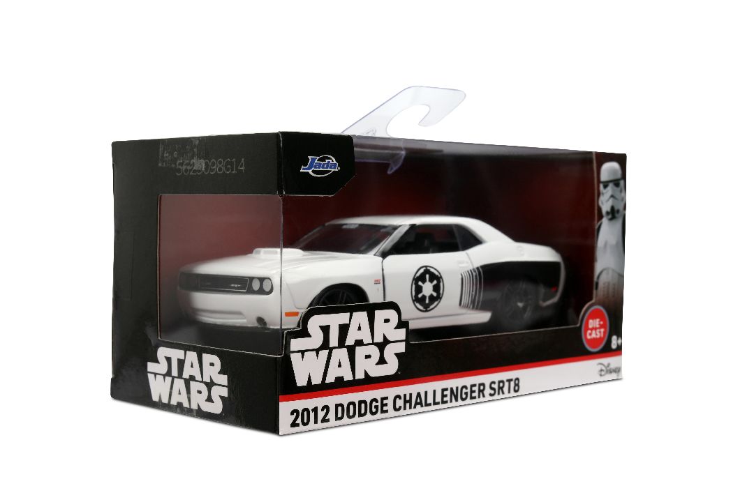 1/32 "Hollywood Rides" - Star Wars - 2012 Dodge Challenger (STORM TROOPER THEME)