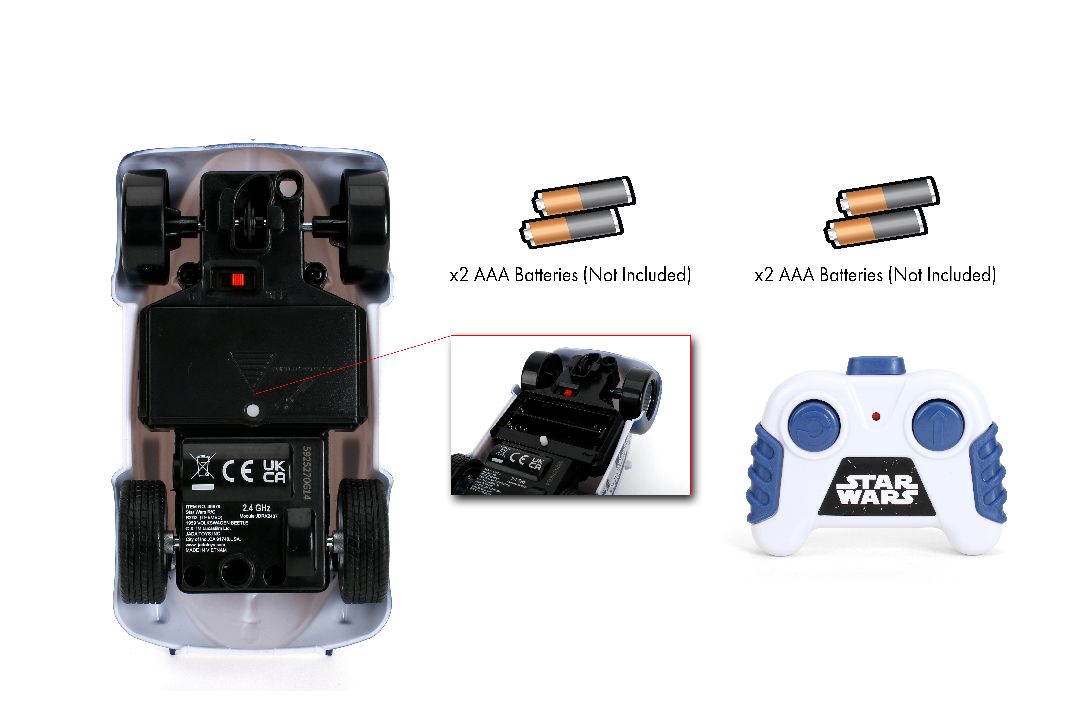 1/32 "Simple Function" R/C - Star Wars - R2D2 VW Beetle