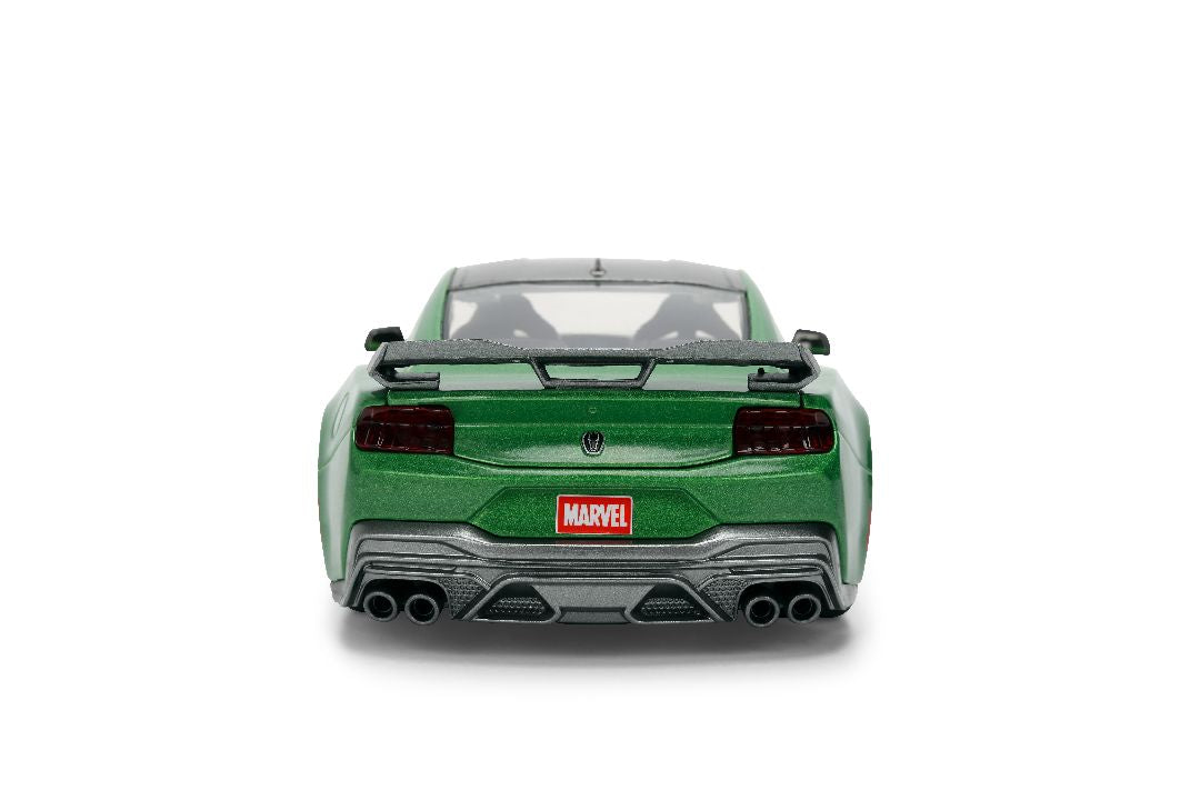 1/24 "Hollywood Rides" - 2024 Ford Mustang Dark Horse w/ Dr. Doom