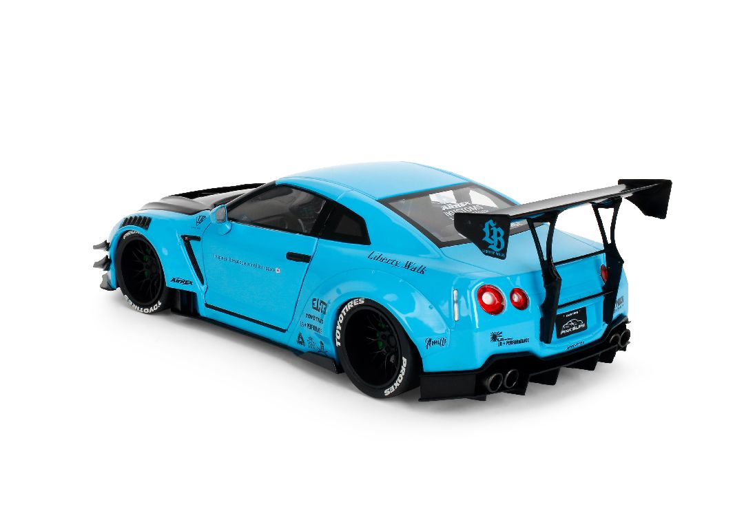 1/18 PINK SLIPS W8 - Nissan GT-R (R35) Liberty Walk