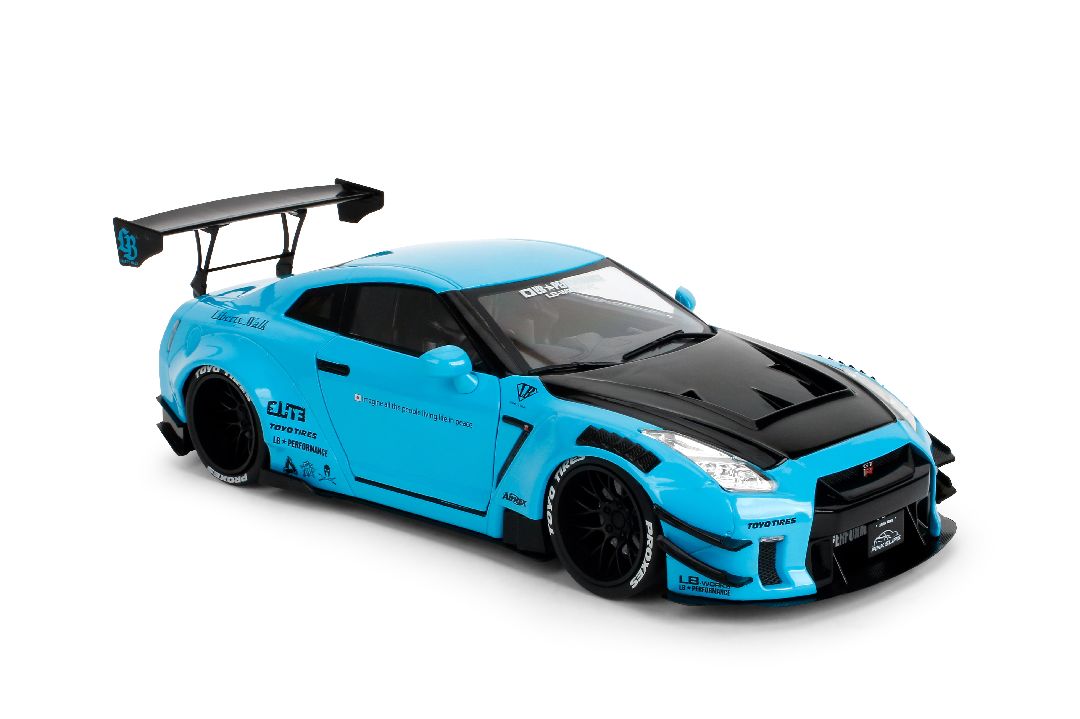 1/18 PINK SLIPS W8 - Nissan GT-R (R35) Liberty Walk