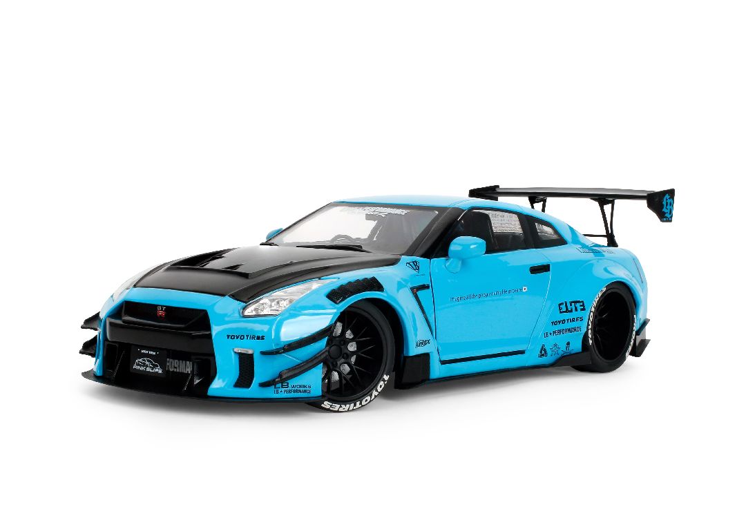 1/18 PINK SLIPS W8 - Nissan GT-R (R35) Liberty Walk